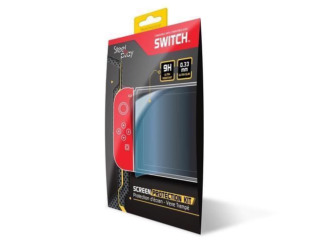 Kit protectie ecran Nintendo Switch Steelplay, 9H