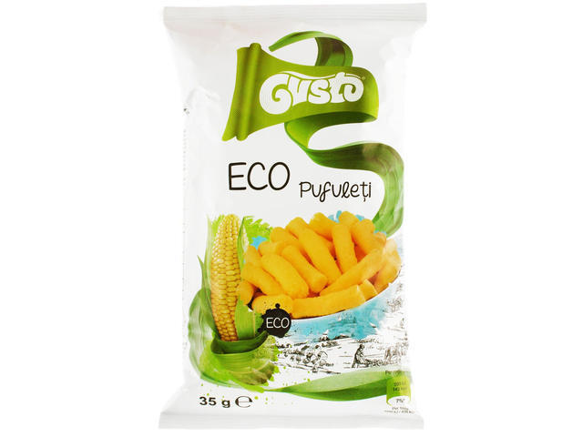 Pufuleți Eco, GUSTO, 35 g