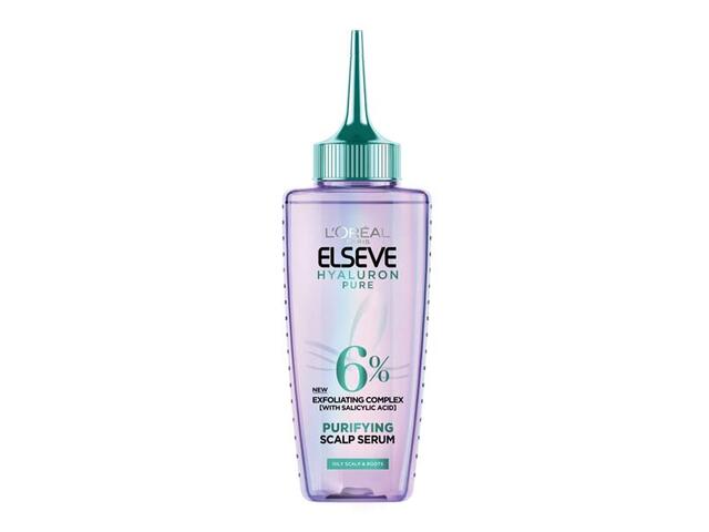 L'Oreal Paris Elseve Ser Purificator Hyaluron Pure pentru scalp si radacini grase, 102 ML