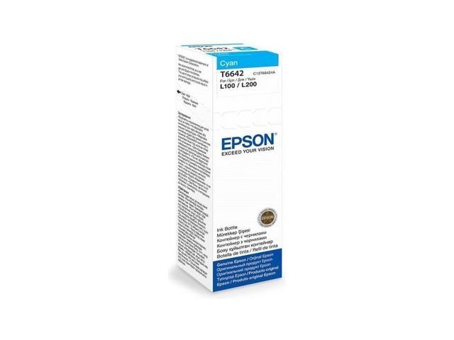 Flacon Epson T6642 original 70ML cyan