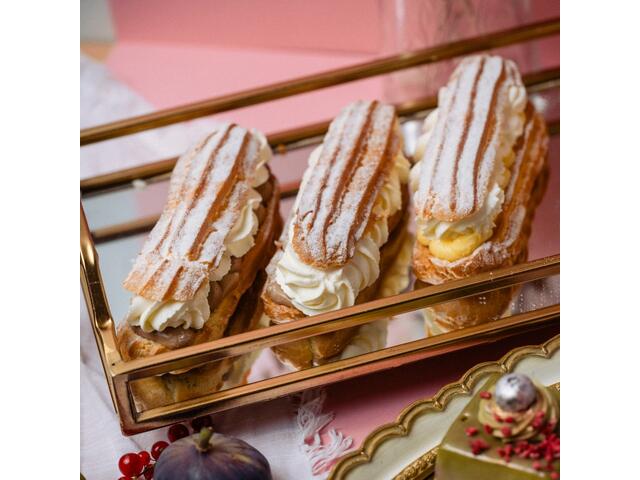 Ecler cu crema de vanilie si frisca 180g