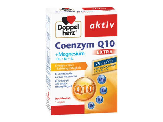 DOPPELHERZ AKTIV COENZIMA Q10 EXTRA + MAGNEZIU 30CPS