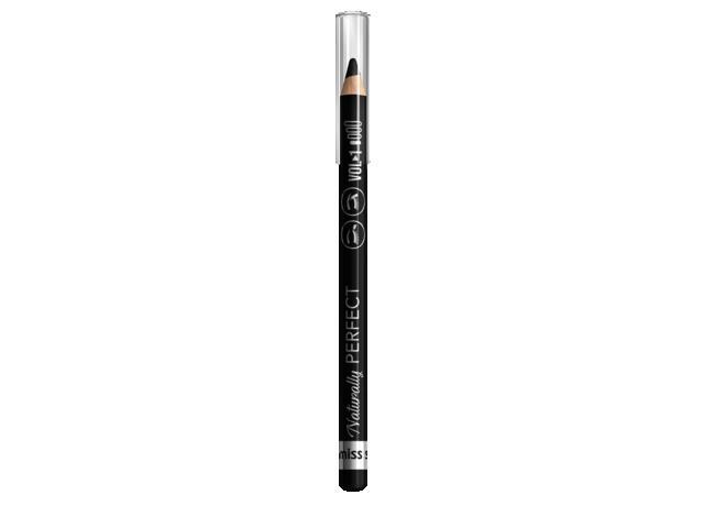 Creion de ochi Miss Sporty  Naturally Perfect eye pencil 005 Deep Black, 0.78 g