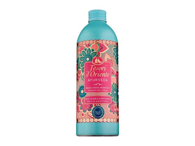 Gel de dus crema aromatica, Tesori D'Oriente Ayurveda Bagno, 500 ML