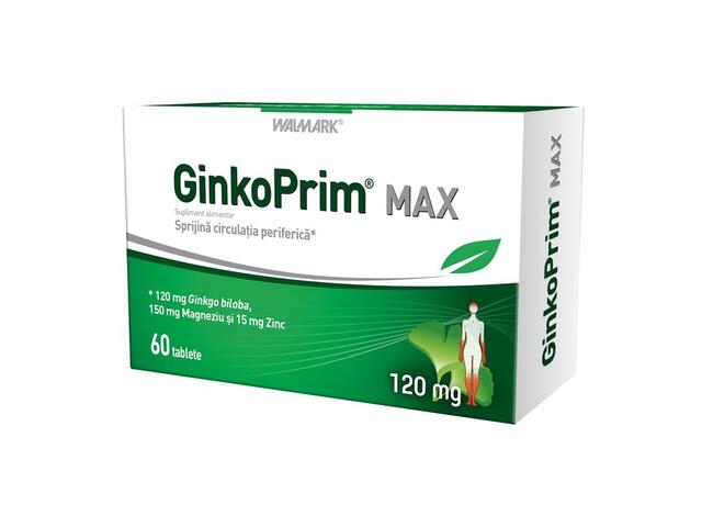 GINKO PRIM MAX 120MG 60COMPR