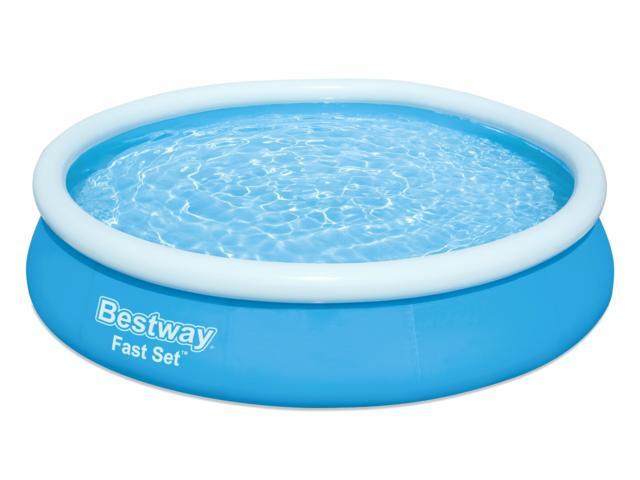 Set piscina cu filtru Bestway, 366x76 cm, 5377 L, Albastru