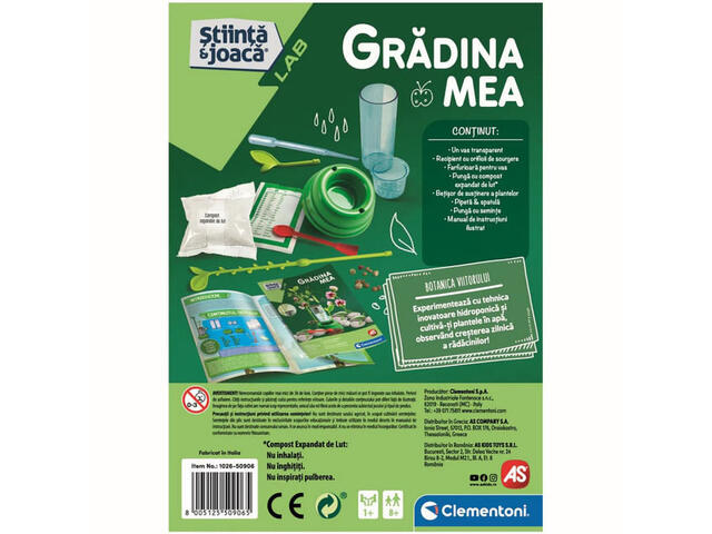 Joc educativ Clementoni stiinta si joaca, gradina mea
