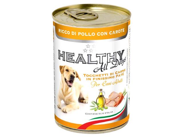 Healthy All Days Pate+Bits Pt Caine Adult Pui&Cartof 400 G