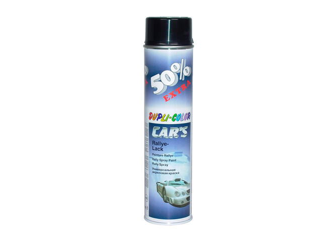 Vopsea spray auto Duplicolor, 600 ml, Negru lucios