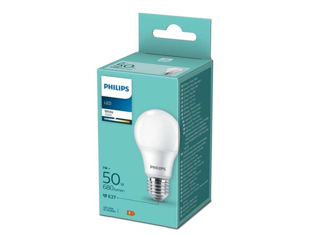 Philips LED Blue A55 E27 50W 3000K