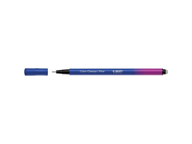 Finelinere Intensity Medium, Bic, diverse culori, 12 bucati