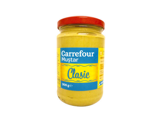 Mustar clasic 300 g Carrefour