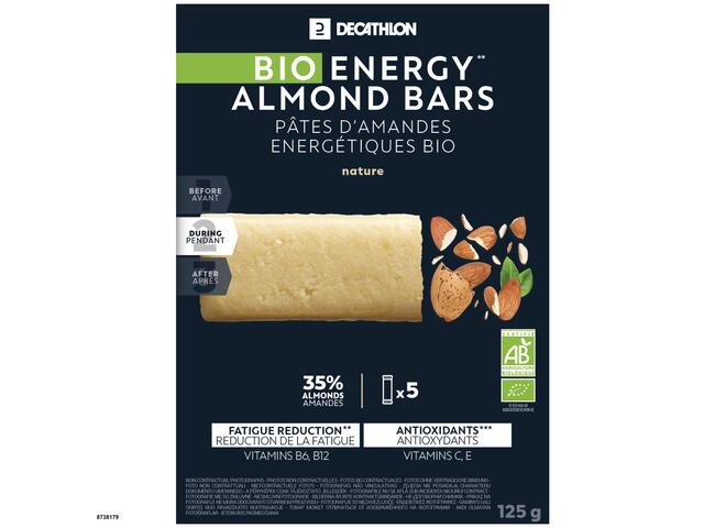 Baton energinzant cu pastă de migdale BIO NATURE 5X25G