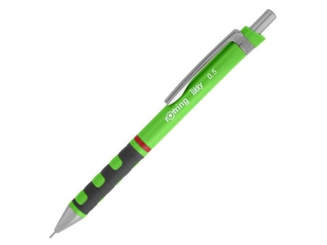 Creion mecanic Rotring Tikky, 0.5mm, verde