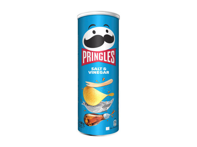 Chipsuri cu sare si otet Pringles,165 g