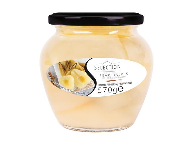 Selection Compot pere cu scortisoara 570 g