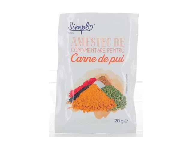 Amestec de Condimenteente pentru carne de pui 20G