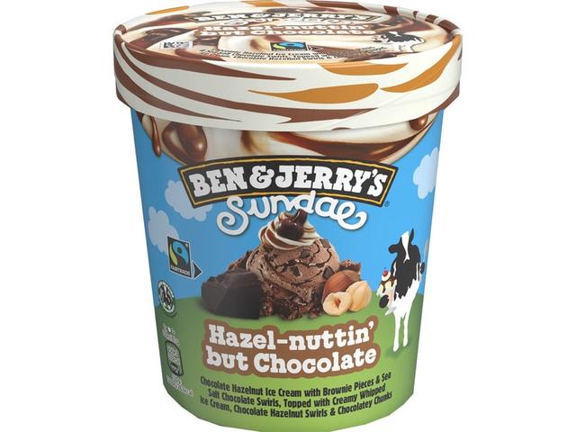 Ben and Jerrys Sundae Inghetata ciocolata si negresa 427 ml