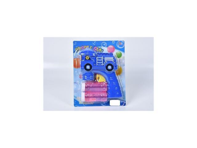 Pistol pentru baloane de sapun cu 2 tuburi de solutie Piccolino, Multicolor