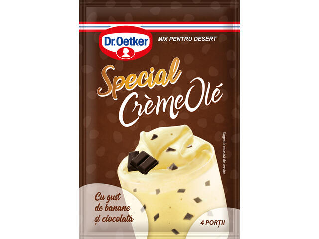 Dr.Oetker Special Crème Ole cu gust de Banane si Ciocolata 110g