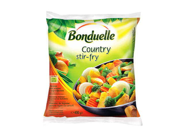 Amestec de legume pentru tigaie cu Cartofi, Country Stir-Fry Bonduelle, 400g