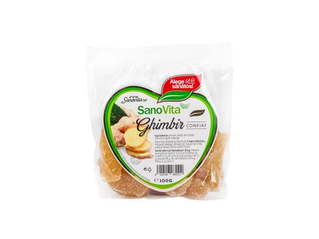 GHIMBIR CONFIAT SANOVITA 100G