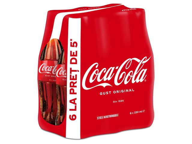 Coca-Cola sticla 5+1 0.33l