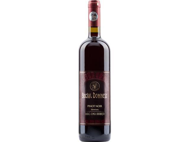 Beciul Domnesc Pinot Noir, Demisec 750 ML
