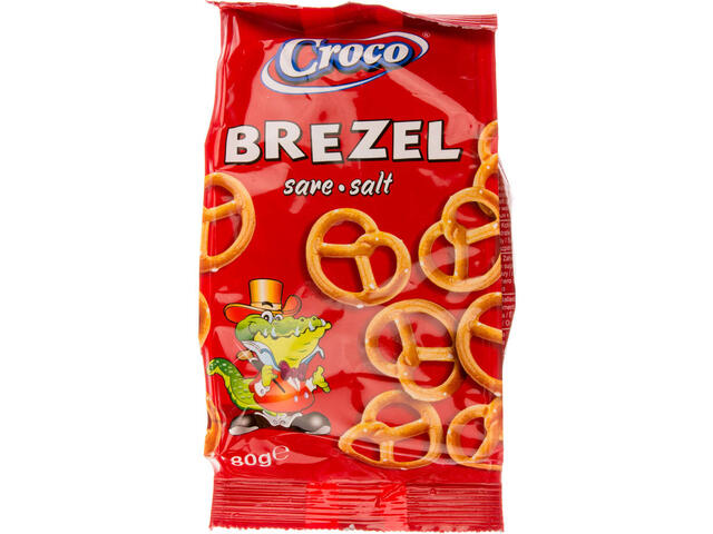 Croco Brezel covrigei cu sare 80 g