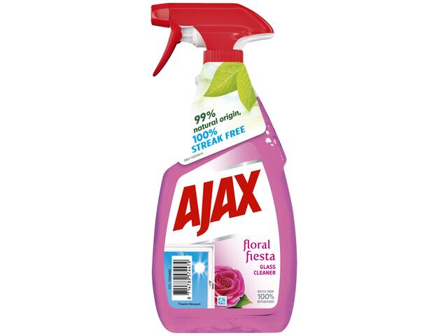 Detergent Lichid Pentru Geamuri Ajax Floral Fiesta Flowers Bouquet Pink 500Ml