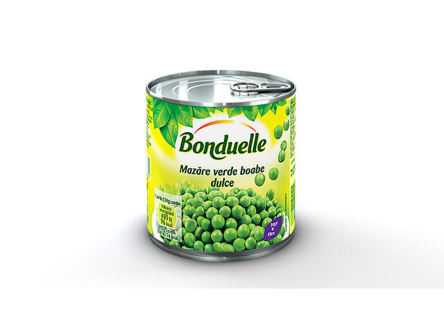 Mazare verde boabe Bonduelle 400g