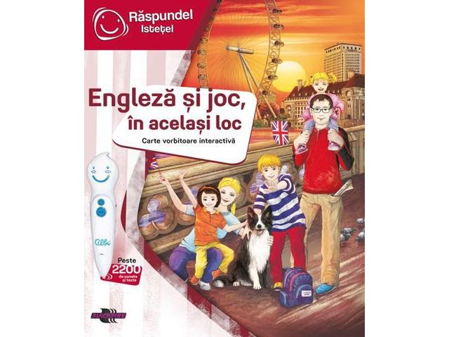 Raspundel Istetel-Carte engleza si joc, in acelasi loc