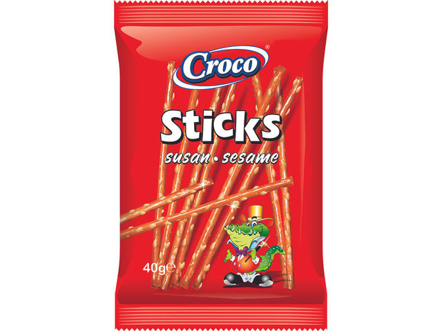 Sticksuri cu susan Croco, 40 g