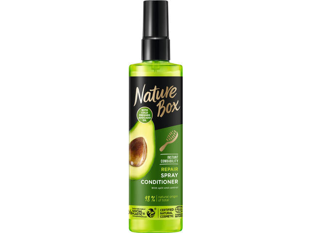 Balsam Spray Nature Box, Par Deteriorat, Cu Ulei De Avocado 200ML