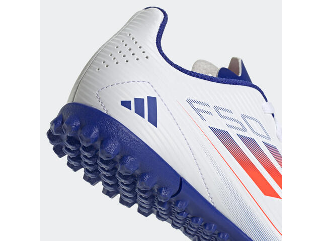 Ghete Fotbal ADIDAS F50 CLUB Alb Copii  - 32