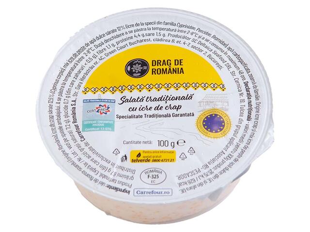 Salata icre de crap Drag de Romania 100 g