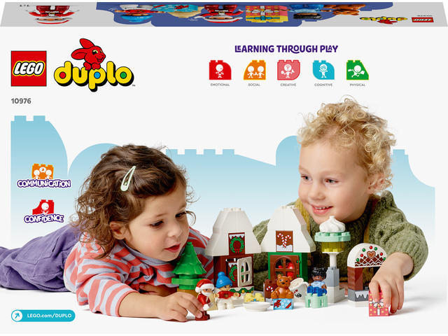 LEGO DUPLO Town Casa din turta dulce a lui Mos Craciun 10976