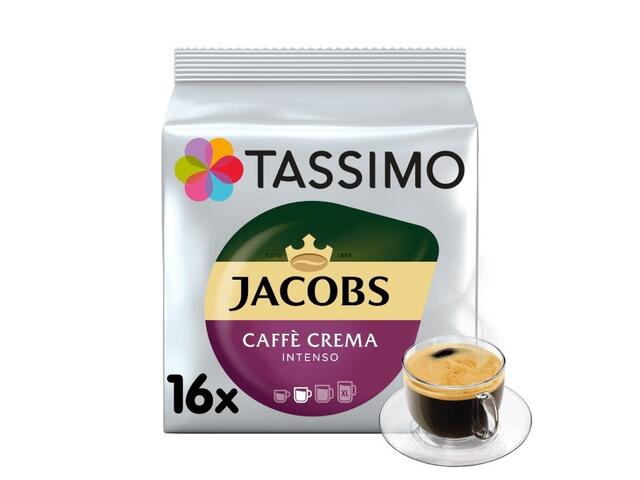 Cafea capsule Tassimo Jacobs Café Crema Intenso, 16 bauturi, 132.8 g