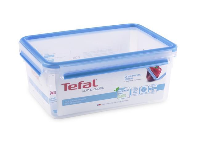 Caserola dreptunghiulara 3.7L, material plastic, Tefal