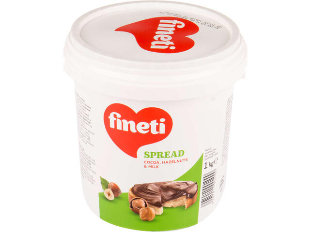 Fineti Crema de cacao alune padure si lapte 1 kg