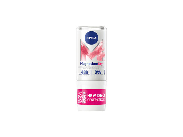Deodorant Roll-On Nivea Magnesium Dry, 50 ML