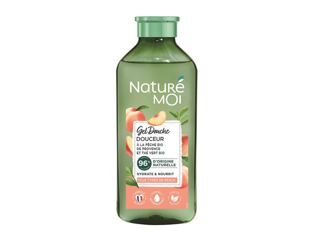 Gel de dus delicat piersica Bio si Ceai Verde Nature Moi 250ML