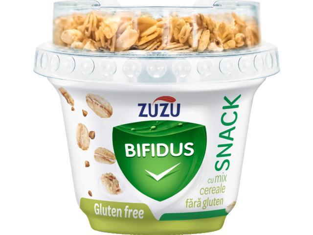 Iaurt Natur Cu Mix Cereale Fara Gluten 158G Zuzu Bifidus