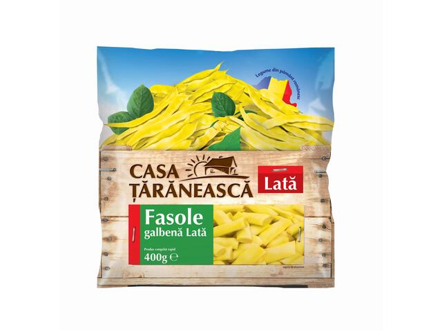 Fasole galbena lata 400g, Casa Taraneasca