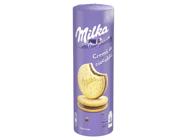Milka Biscuiti cu crema de ciocolata 260g