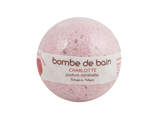 Bomba de baie Charlotte cu miros de Corcoduse 140g