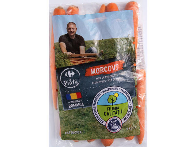 Morcovi FCC Carrefour la Piata 1kg