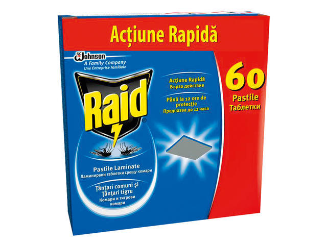 Raid Pastile tantari 60 bucati