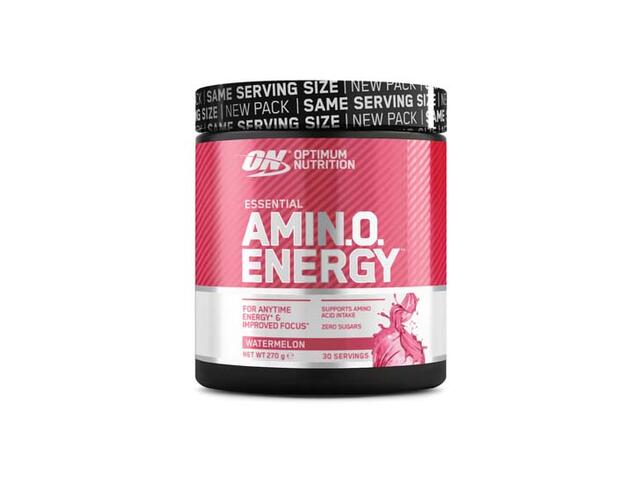 Optimum Nutrition Amino Energie, Amin.O Energy, Aroma Pepene Rosu, 270G