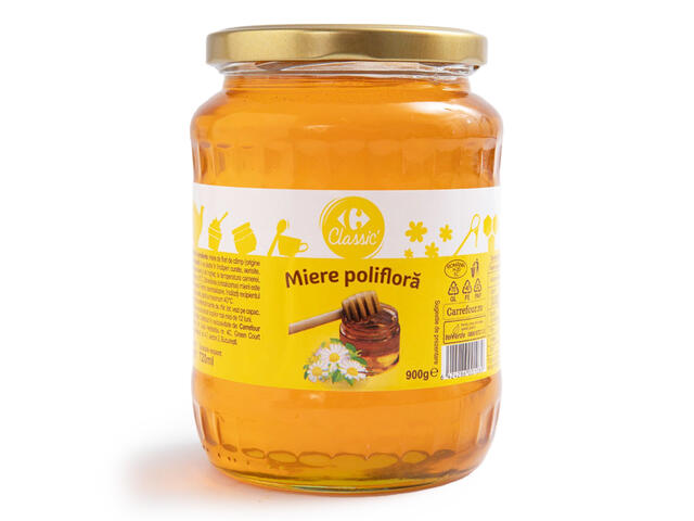Miere Poliflora 900g Carrefour Classic